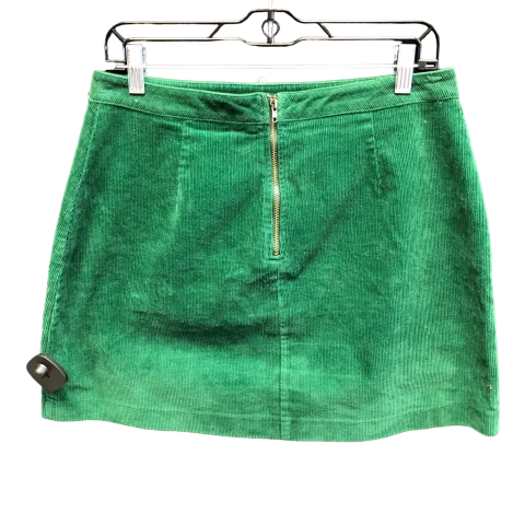 Green Skirt Mini & Short Forever 21, Size L