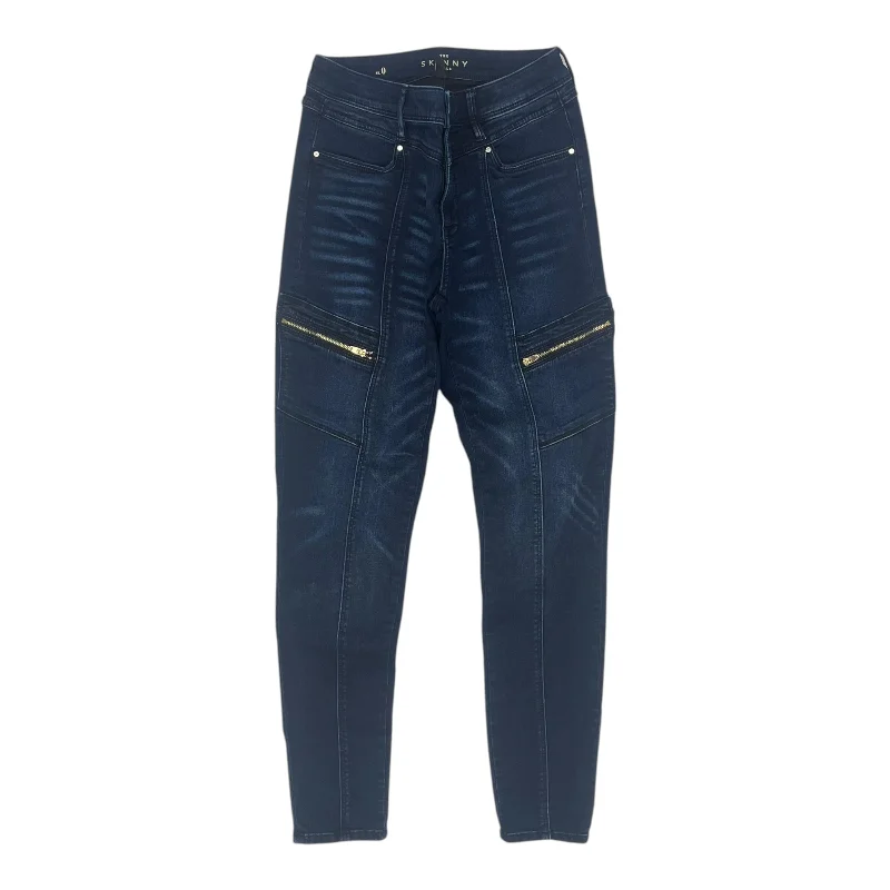 Jeans Skinny By White House Black Market In Blue Denim, Size:0