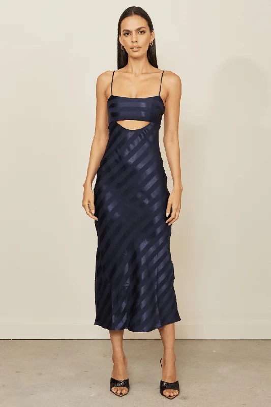 Brax Slip Dress - Navy