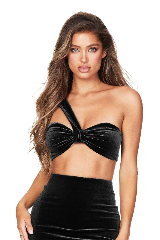 Nookie Amara Crop - Black