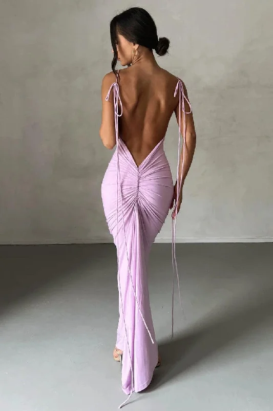 Zahara Gown - Pastel Lilac