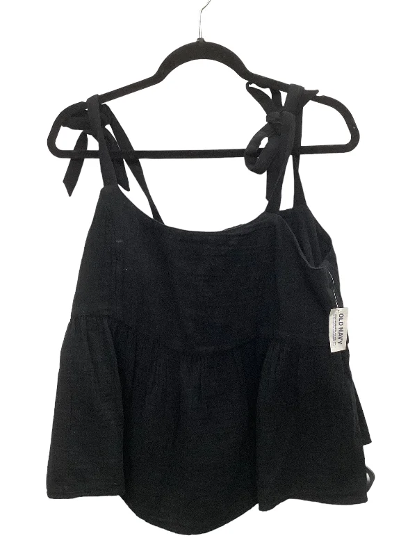 Black Top Sleeveless Old Navy, Size L