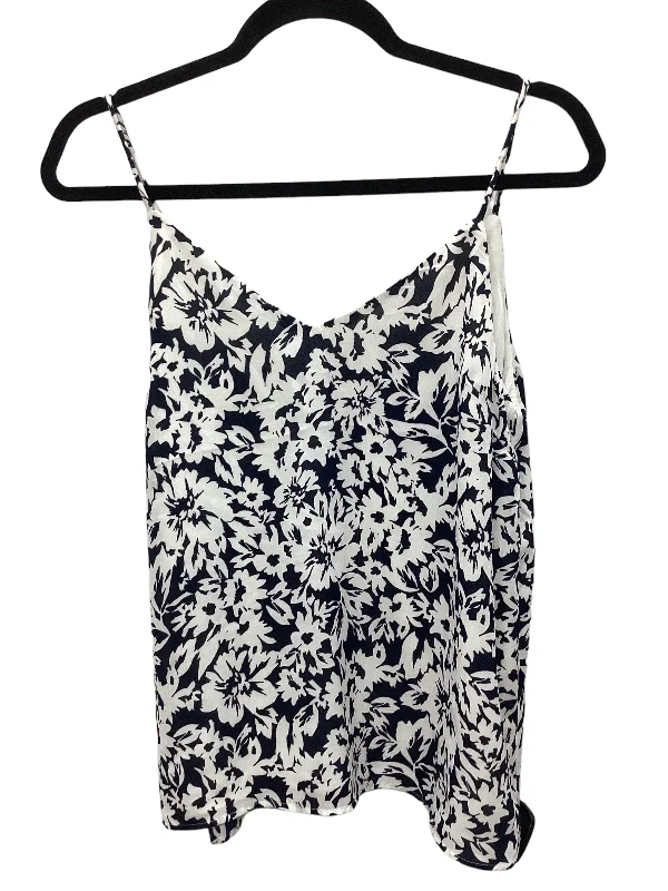 Navy Top Sleeveless H&m, Size S