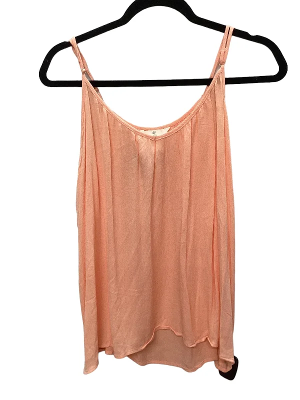 Orange Top Sleeveless H&m, Size S