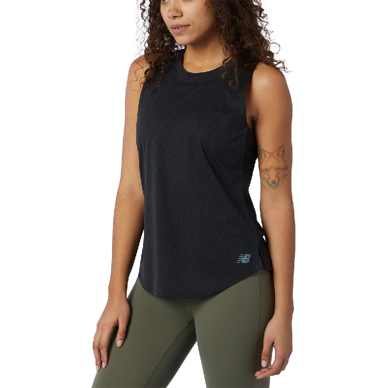 Women's Q Speed Fuel Jacquard Tank