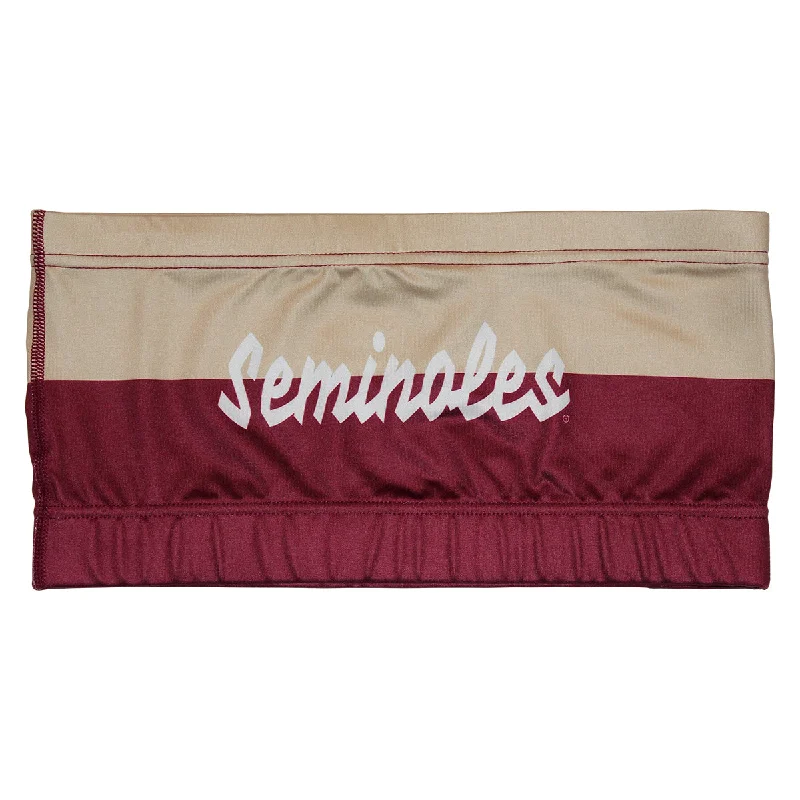 ZooZatz Women's Seminoles Colorblock Bandeau - Garnet/Gold