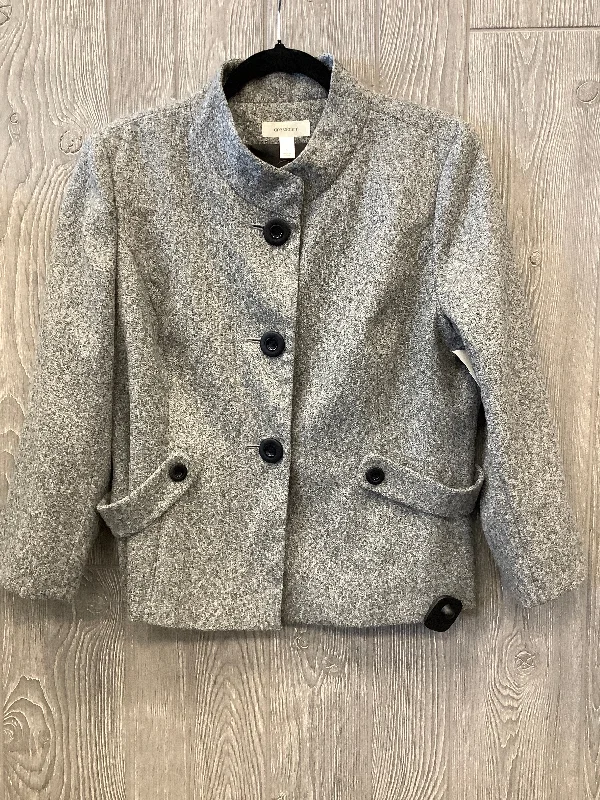 Blazer By Dressbarn In Grey, Size: L