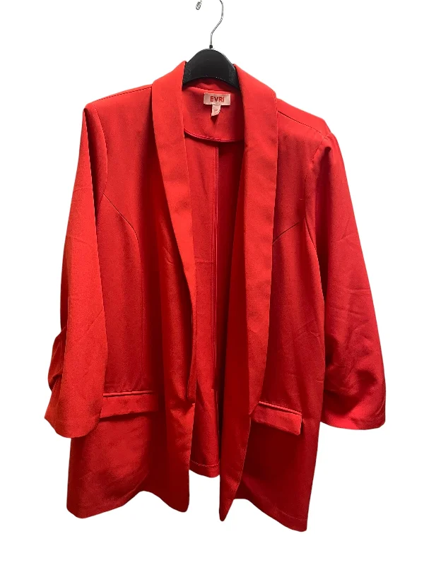 Blazer By Evri In Red, Size: 2x