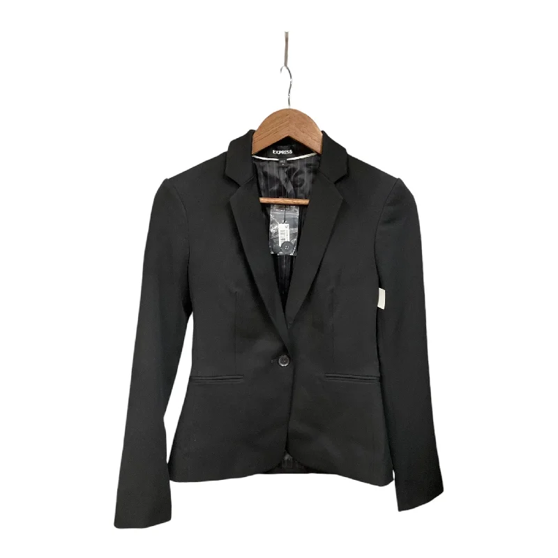 Blazer By Express In Black, Size: Xs