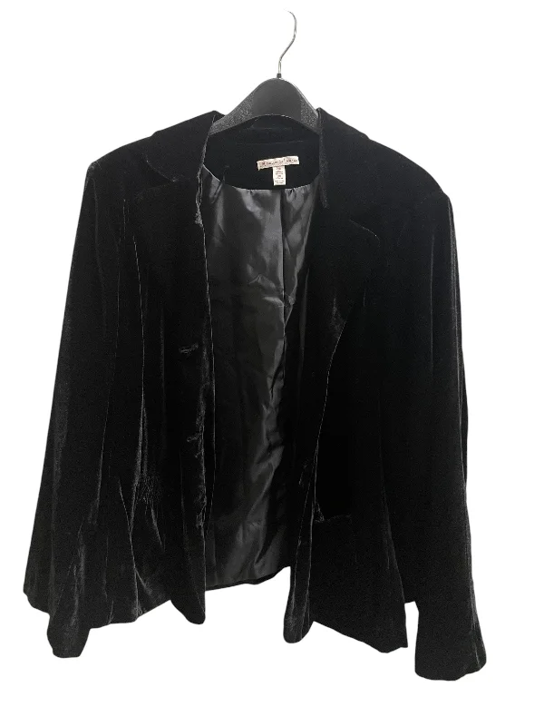 Blazer By Jm Collections In Black, Size: 3x