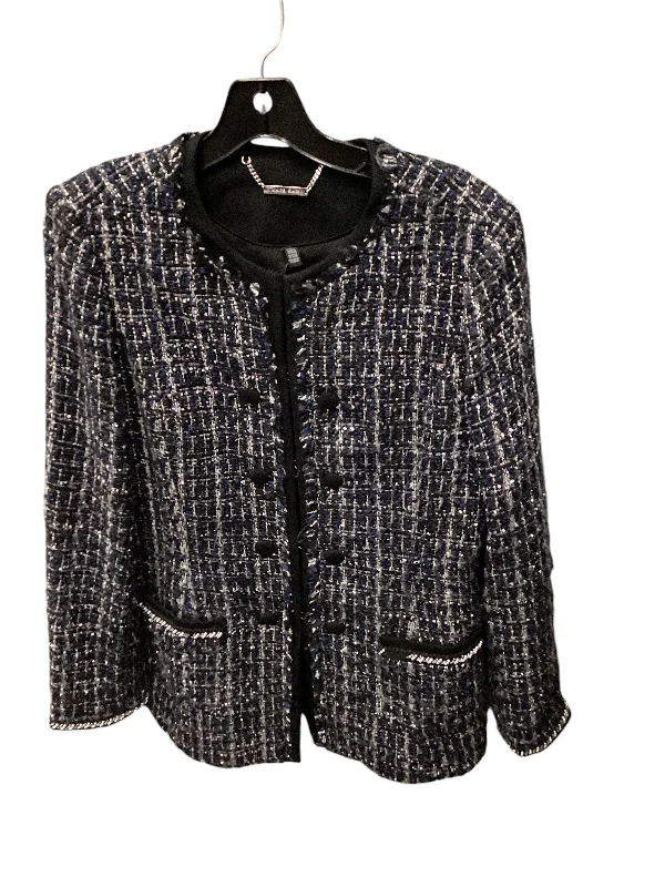 Blazer By White House Black Market In Black & Blue, Size: M