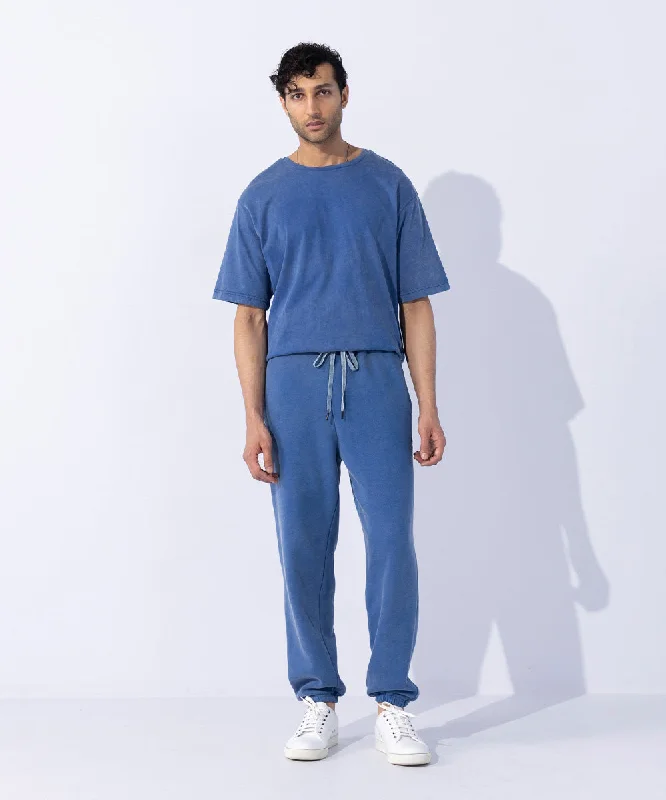 Unisex Acid Washed Jogging Trousers